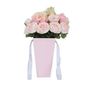 Rose kutije Ambalaža Trapezoid oblikovan prazan karton cvijeća kutija